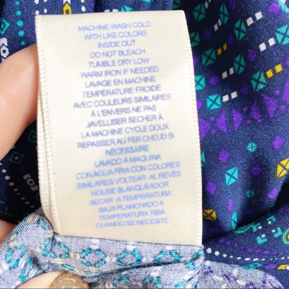 Wild Blue L Sadie Robertson Boho Dress - Picture 9 of 12